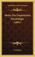 Abriss Der Empirischen Psychologie (1881)
