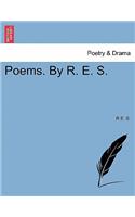 Poems. by R. E. S.: (English)