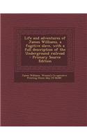 Life and Adventures of James Williams, a Fugitive Slave, with a Full Description of the Underground Railroad