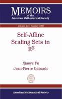 Self-Affine Scaling Sets in R2