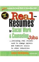 Real-Resumes for Social Work & Counseling Jobs