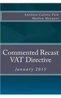 Commented Recast VAT Directive: January 2015