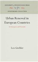 Urban Renewal in European Countries