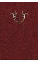 Monogram "T" Notebook