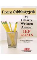 From Gobeldygook to Clearly Written Annual IEP Goals