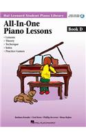 All-In-One Piano Lessons - Book D (Book/Online Audio)