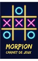 Morpion Carnet de Jeux