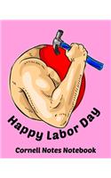 Happy Labor Day Cornell Notes Notebook