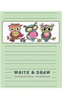 Primary Composition Notebook Draw and Write
