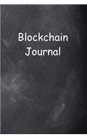 Blockchain Journal Chalkboard Design