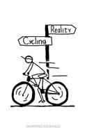 Reality Cycling: A Large 6x9" Blank Lined Journal / Journal To Write In