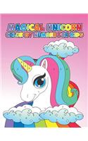 Magical Unicorn Color by Number for Kids