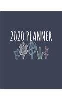 Cactus 2020 Planner: (12 Month Planners)