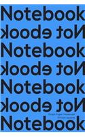 Graph Paper Notebook 1/4 Inch Squares: 7x10 Edge-To-Edge Quad-Ruled Graph Paper Notebook with 1/4 Inch Squares. Notebook Not eBook Blue Cover, Ideal for Math, Handwriting, Composition, No