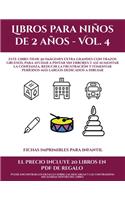 Fichas imprimibles para infantil (Libros para niños de 2 años - Vol. 4)