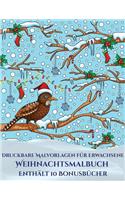Druckbare Malvorlagen für Erwachsene (Weihnachtsmalbuch)