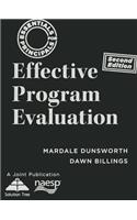 Effective Program Evaluation