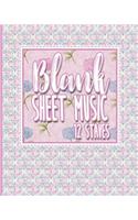 Blank Sheet Music - 12 Staves