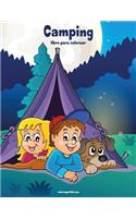 Camping libro para colorear 1