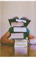 Grid Paper Notebook: Grid Paper Notebook - A5 Grid Paper Notebook, Cream paper, 5.5 x 8.5 inches, 100 pages (50 sheets)