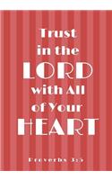Trust in The Lord With All Your Heart