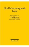 Gleichheitssatzdogmatik heute