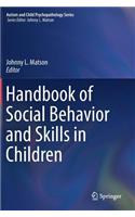 Handbook of Social Behavior and Skills in Children