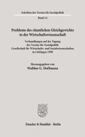 Probleme Des Raumlichen Gleichgewichts in Der Wirtschaftswissenschaft