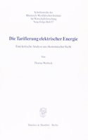 Die Tarifierung Elektrischer Energie