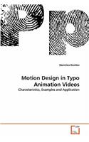 Motion Design in Typo Animation Videos: (English)