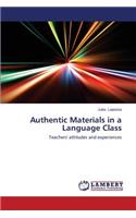 Authentic Materials in a Language Class