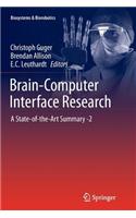 Brain-Computer Interface Research: A State-Of-The-Art Summary -2