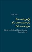 Börsenbegriffe für internationale Börsenanleger