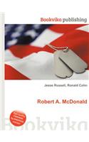 Robert A. McDonald: (English)
