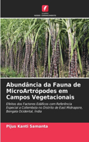 Abundância da Fauna de MicroArtrópodes em Campos Vegetacionais