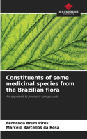 Constituents of some medicinal species from the Brazilian flora