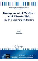 Management of Weather and Climate Risk in the Energy Industry