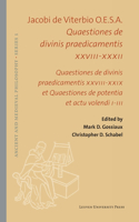 Quaestiones de divinis praedicamentis XXVIII-XXXII