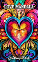 Love Mandala Coloring Book