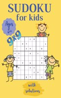 Sudoku for Kids Ages 8-12 with solutions