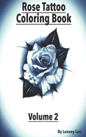 Rose Tattoo Coloring Book