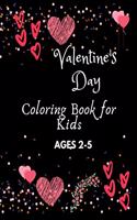 Valentine's Day Coloring Book for Kids Ages 2-5