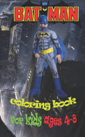 batman coloring book for kids ages 4-8
