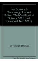 Holt Science & Technology: Student Edition CD-ROM Physical Science 2001