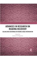 Advances in Research on Reading Recovery