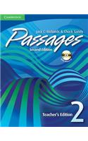 Passages Level 2 Teacher's Edition with Audio CD