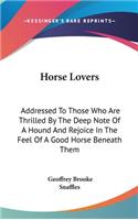 Horse Lovers