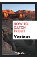 How to Catch Trout