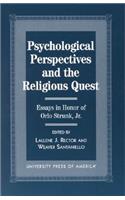 Psychological Perspectives and the Religious Quest