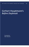Gerhart Hauptmann's “Before Daybreak”